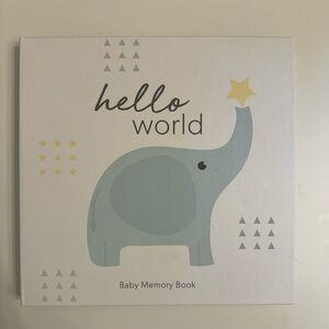 IndigoBaby • Baby Memory Book • New/Unused
